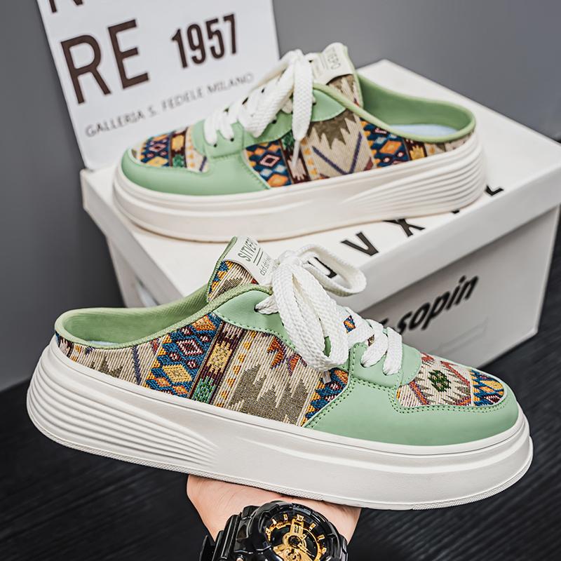 Mode CYYTL Herren Hausschuhe Sommer Freizeitschuhe Outdoor Atmungsaktive Sneaker Walking Wandern Pantoletten Luxus Designer Modehaus Slipper