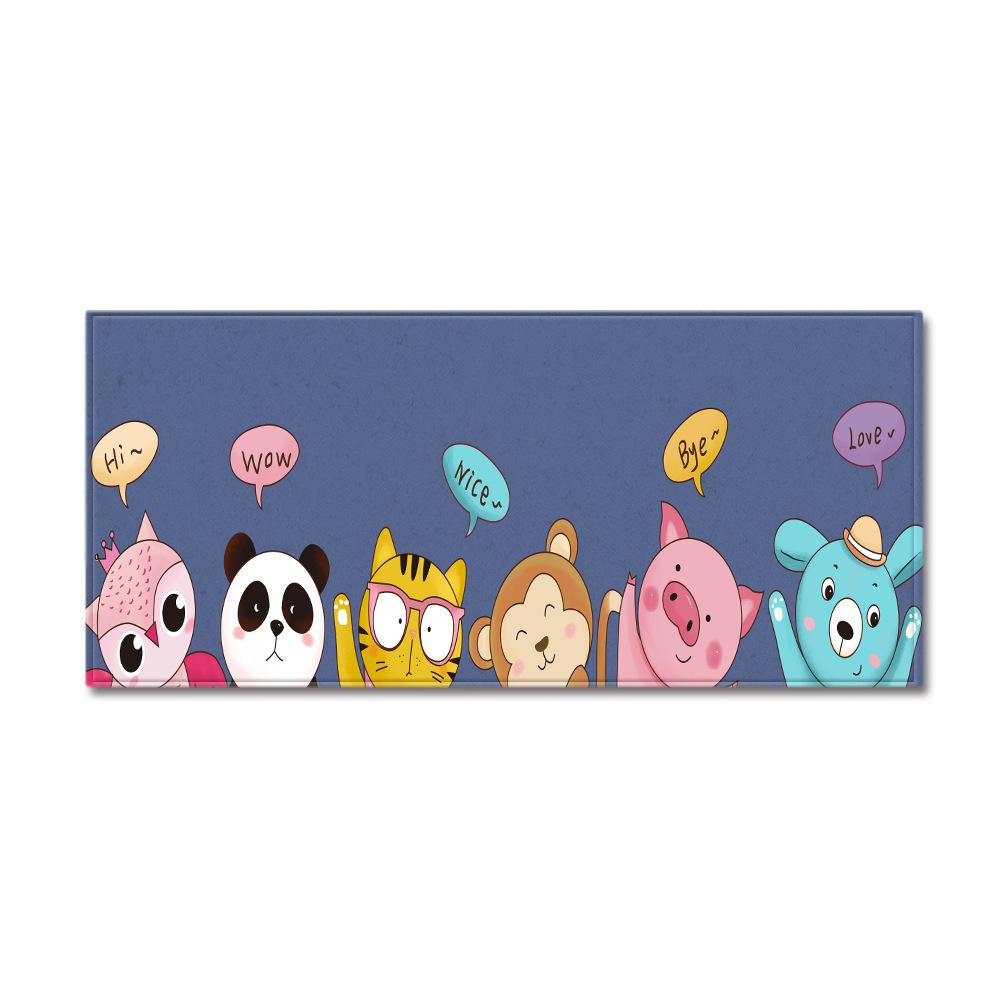 Water Absorption Non-Slip Entry Door Mat Toilet Kitchen Floor Mat Bedroom Living Room Carpet