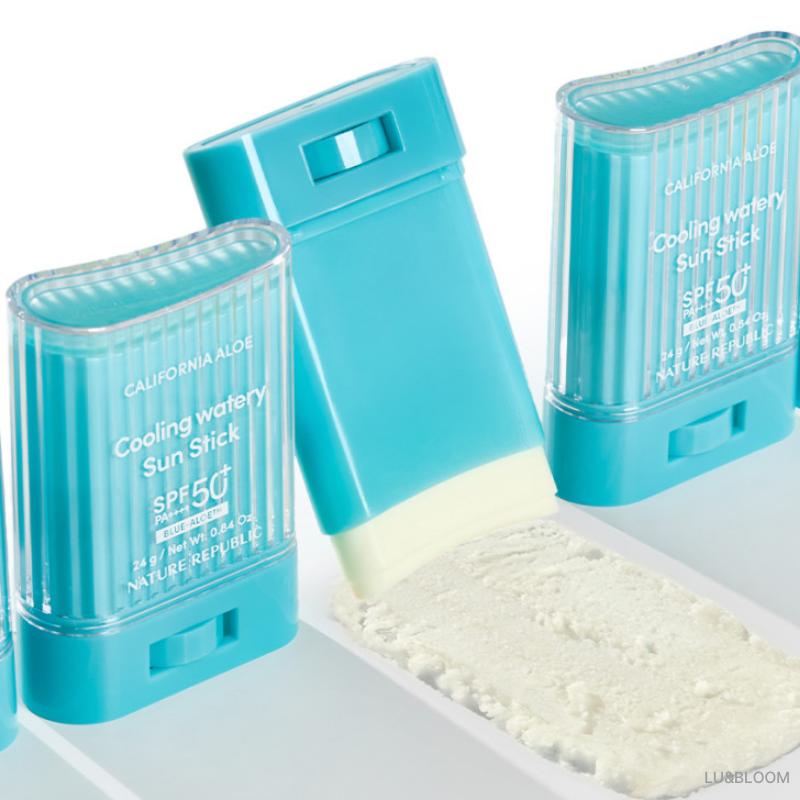 Nature Republic California Aloe Sonnenstick 24g (Kühlend/Pudrig) (+Gratisgeschenk)