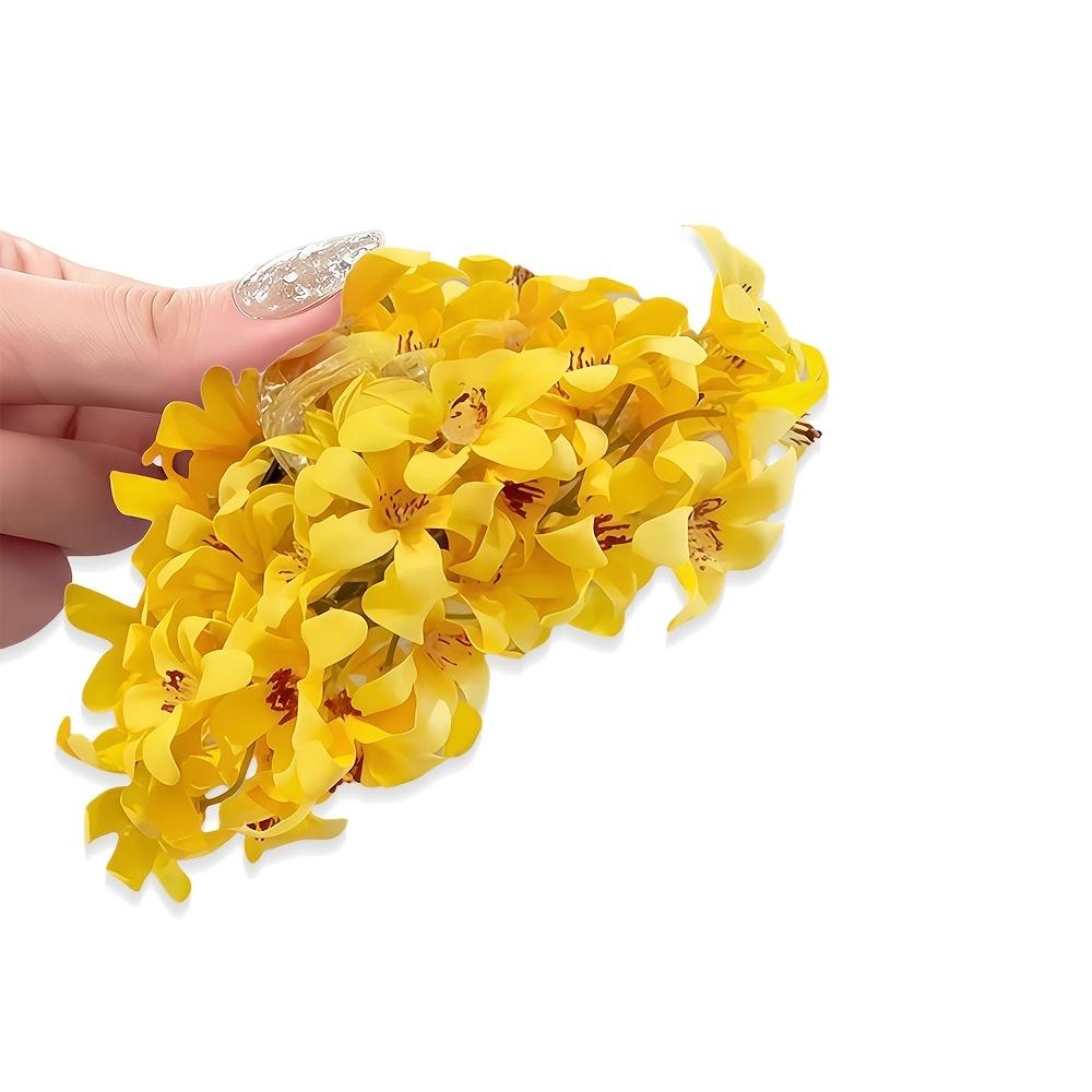 New Spring/Summer Large Full-Bloom Artificial Flower Hair Claw Clip, Women's Fashionable Hawaiian-Style Luxurious and Elegant Floral Hair Clamp