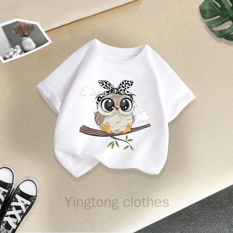 

Girls T-shirt Short Sleeved Summer New Trendy Children s Top for Boys 110