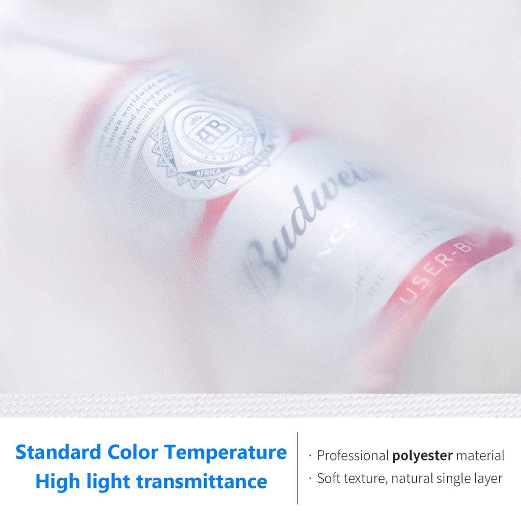 Neewer 12x5 Feet/3.6x1.5 Meters Nylon Silk White Seamless Diffusion Fabric for Photography Softbox, Light Tent and DIY Lighting Modifier