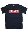 HELMET Camiseta Nova 100% Algodão Camisetas Masculinas Top Todos os tamanhos S M L XL XXL 3 4 XL Preto Branco