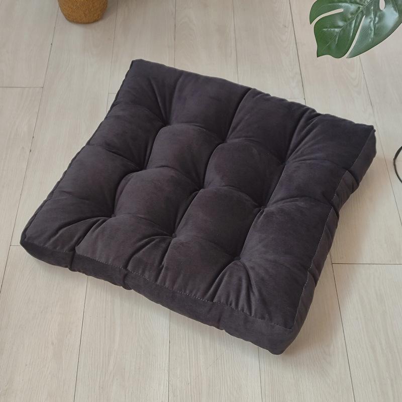 Thickened Corduroy Tatami Floor Cushion for Yoga and Waist Support