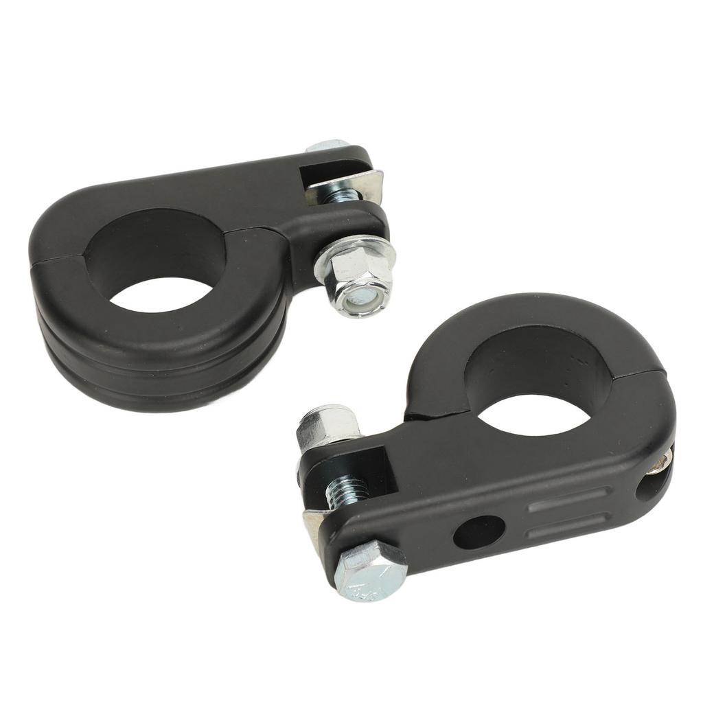 Footpeg P Clamp Mounting Kit Aluminium Alloy Foot Rest Pedal Clamp Bracket for Motorcycle