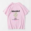 Summer 100% Cotton T-Shirts Blond Hip Hop T-shirt Frank Rapper Unisex New TEE TSHIRT Womens Tops T Shirts Short Sleeve Tshirt