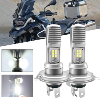 1pcs H4 LED Light Motorcycle Headlight Led Lamp Headlamp For Motorcycle 6000K 1600LM 12V High/Low Beam Bulb White Light