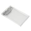 2.5in Transparent HDD Enclosure Portable Plug and Play 2.5in SATA Serial USB3.0 5Gbps Transparent