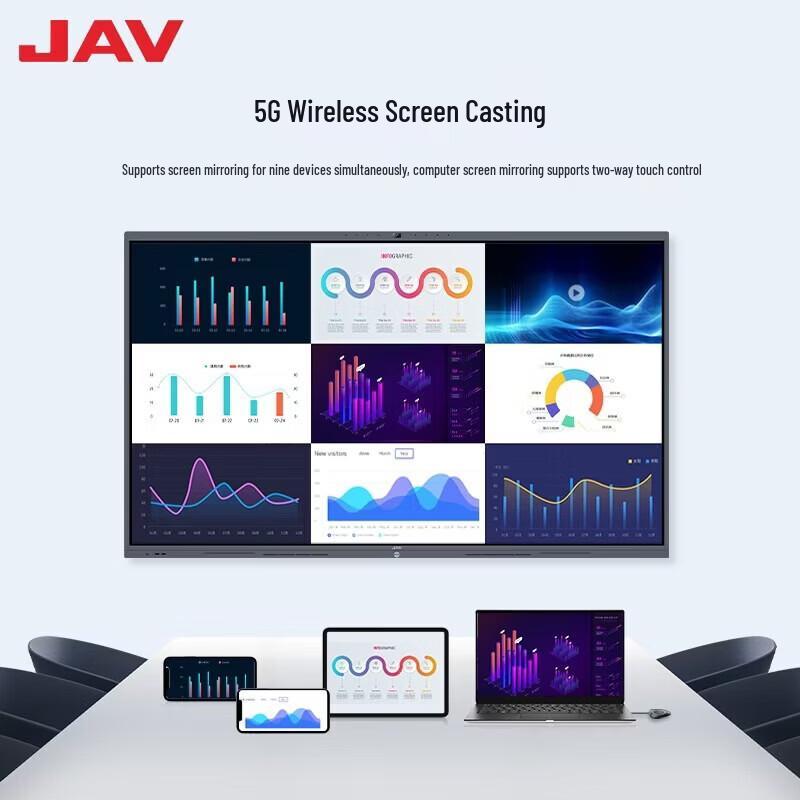 JAV 86-inch AI Interactive Conference Display (CN version)