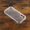 For iPhone 17 Case Shockproof 1.5mm Thickness Clear TPU Phone Cover