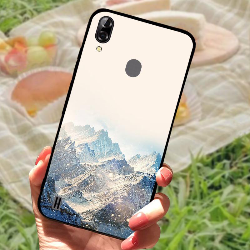 Case For Blackview A60 Cover Silicone Marble Cat Lion TPU Black Soft Covers for Blackview A60 A 60 Bags