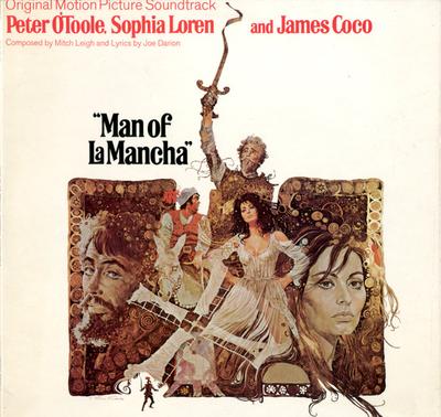 LP Record MITCH LEIGH JOE DARION  PETER OT  Man Of La Mancha Original Motion P UAG29422 United Artists  1972 UK Soundtracks  Musicals Used