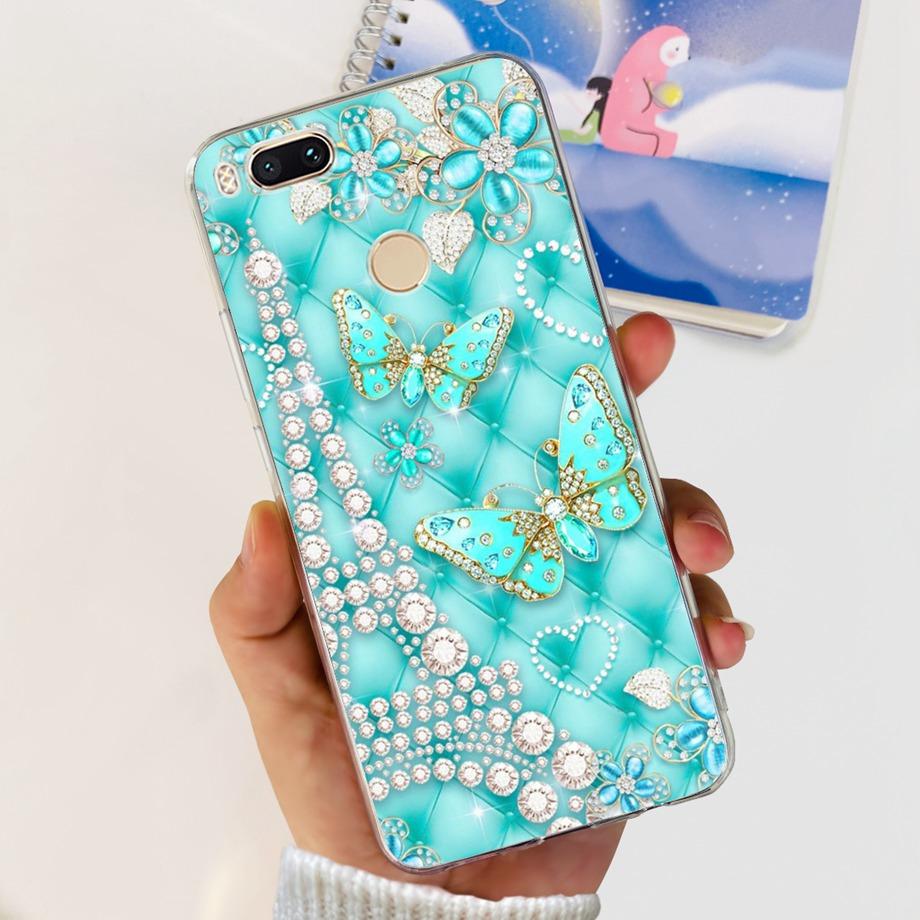 For Xiaomi Mi A1 Mi 5x Case Silicon Soft Clear TPU Phone Cases Back Cover For Xiaomi Mi 5X Mi5X MiA1 Bumper Coque Fundas Capas