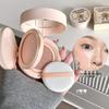 Gege Bear Makeup Cushion Cream Powder Compact: Concealer, Oil Control, Waterproof, Long-lasting Foundation.