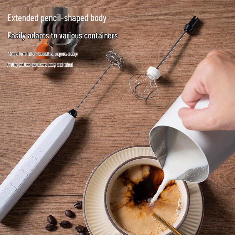 ZISIZ Handheld Electric Milk Frother