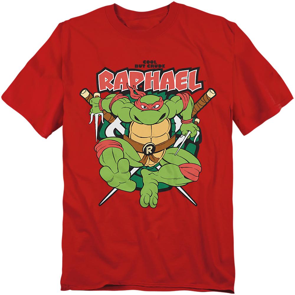 TMNT Unisex Adult Cool But Crude Raphael T-Shirt