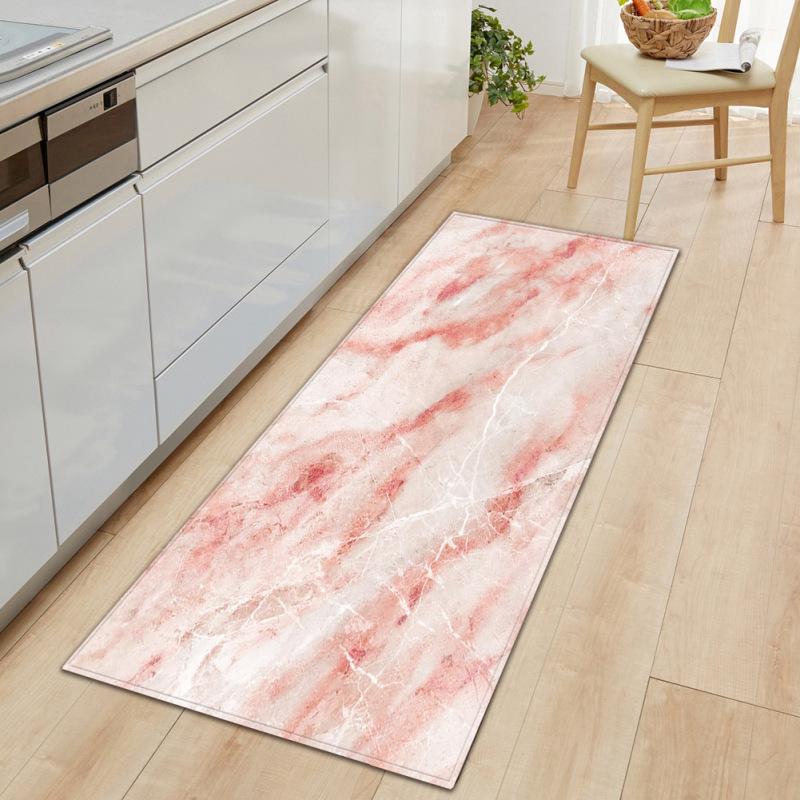 Nordic Kitchen Mat Anti-skid Household Carpet Long Floor Pad for Home