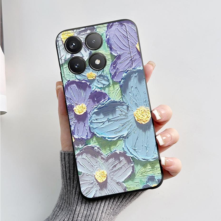 For Xiaomi POCO F6 Pro Case Cute Bear Cartoon Frog Silicone Soft Rubber Camera Protector Case POCO F6 Pro Case POCO F6 Pro Cover
