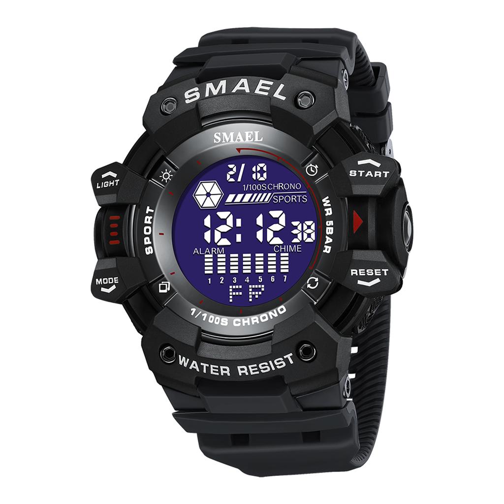 Men Watches Luxury Man Military Watch 8050 Waterproof Big Dial Fashion LED Backlight Sport Digital Watch For Men