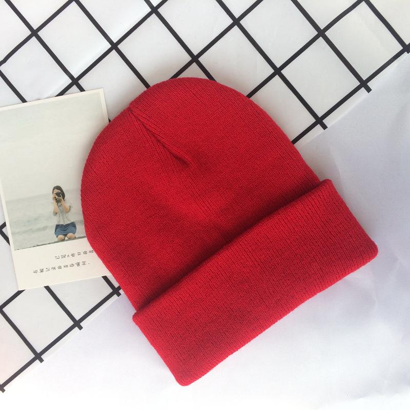 Custom Embroidery Logo Design Blank Plain Unisex Cheap Kids Children Baby Infant Beanies