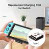 Game Console USB C Charging Port Replacement USB C Charging Port Socket for Nintendo Switch Console Repair Parts