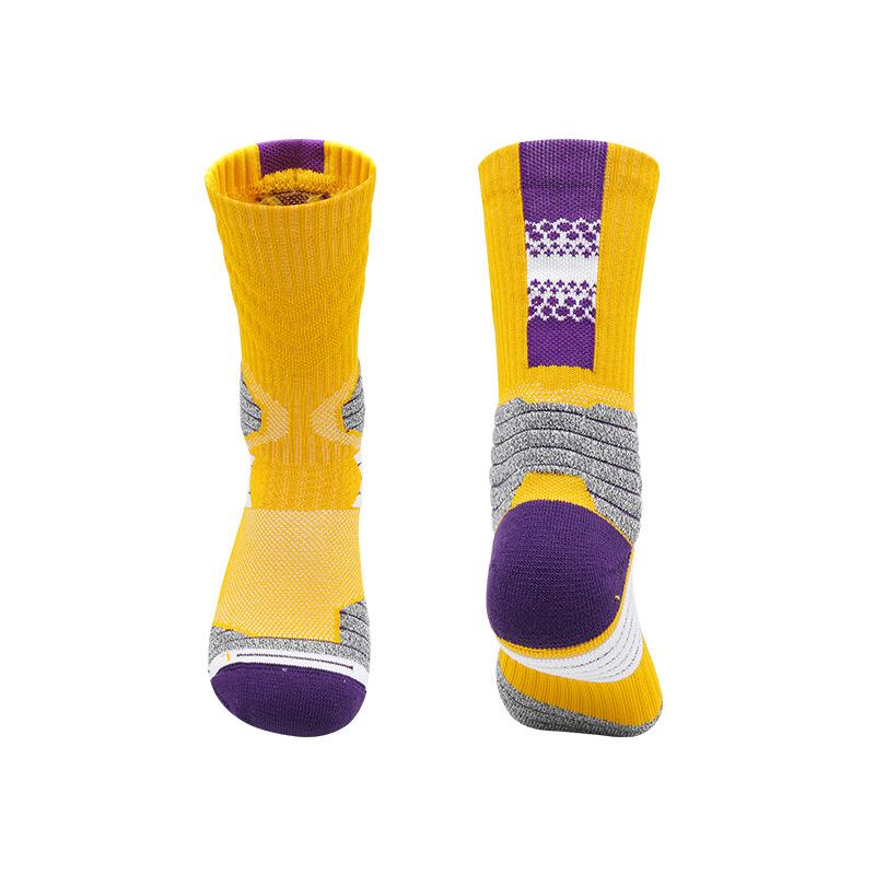 Adult Basketball Socks Actual Training Socks Children Towel Bottom Sweat Absorbing Shock Non-Slip Sports Socks Men