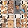 Funny Capybara Cartoon Animal Phone Case for Samsung Galaxy A17 A37 A57 A16 A26 A36 A56 A15 A25 A35 A55 A14 A24 A34 A54 A13 A23