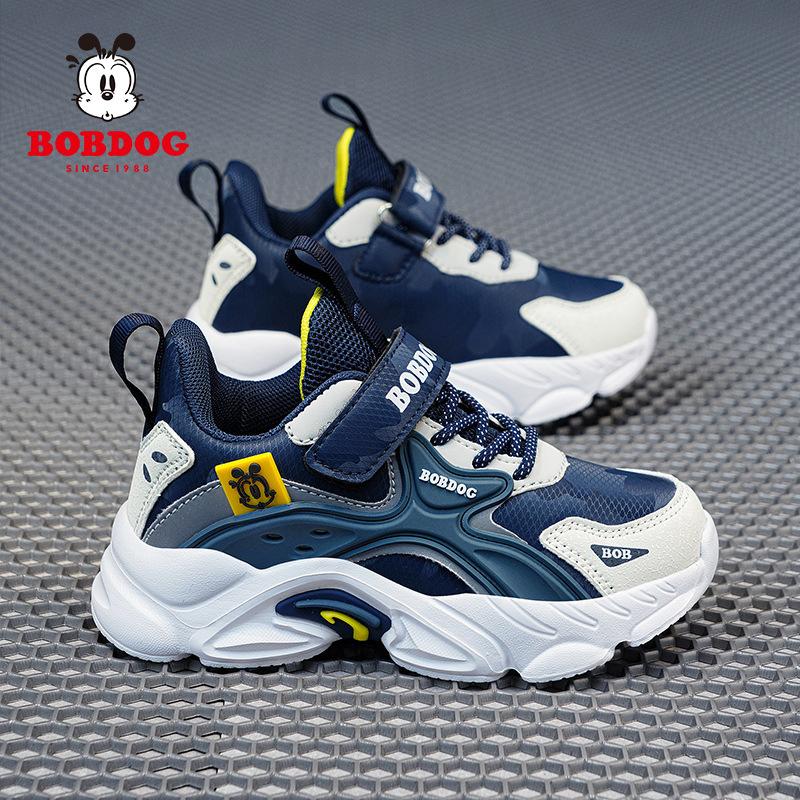 

Babu bean boys shoes 2025 autumn and winter new older children s waterproof leather two cotton running shoes children s sports shoes cotton shoes 39