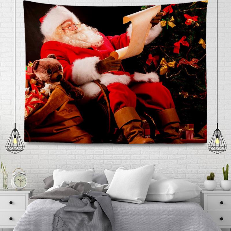 Рождественская серия Подвесной тканевый гобелен 100x75cm — фото 4