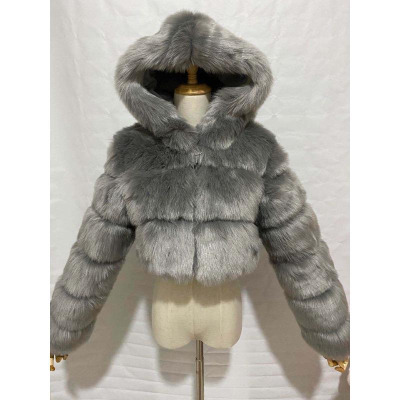 New imitation fur coat coat, fashionable imitation fur, Haining imitation fur is fashionable and versatile