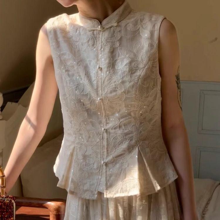 

2025 Темперамент Темперамент Топ Лето Роскошь Премиум Корейский Шик Носить 3XL [recommended 138-75 kg]