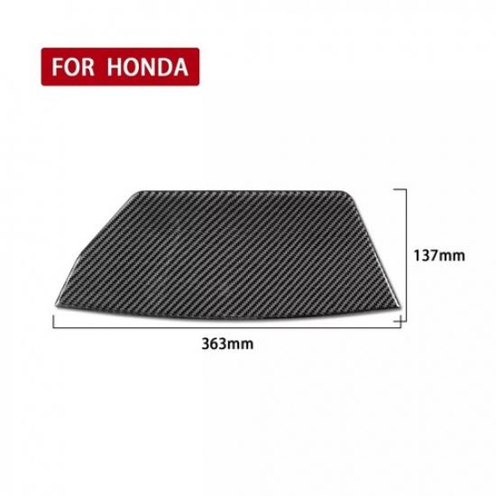 For 2013-2017 Honda Accord Central Console Lower Panel Cover Trim Carbon Fiber