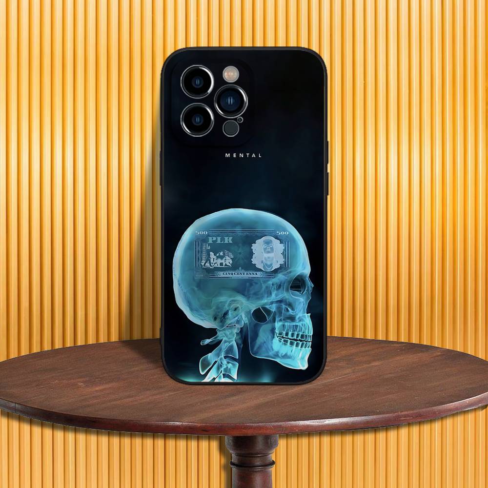 Rapper PLK Chambre 140 Phone Case For iPhone 17,16,15,14,13,12,11,Pro,Max,Plus,X,XS,SE4,E,Mini,Soft Black Case