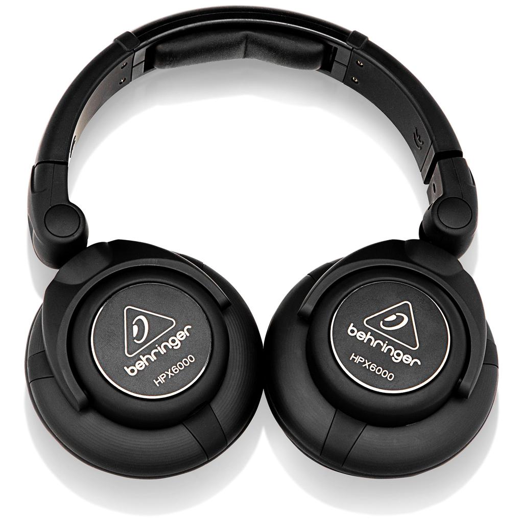 Behringer DJ Headphones HPX6000 Over-Ear Studio Monitor Black