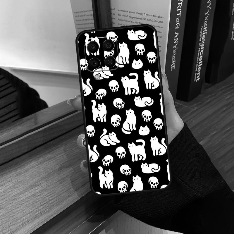 Hexe Schwarze Katze Hülle Für Samsung Galaxy M13 M53 M51 M31 M11 M14 M34 M54 M12 M32 M52 M16 M36 M56 M15 M35 M55