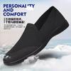 Men's shoes cloth shoes s**t sole old man cloth shoes ****** and summer fly weaving black breathable casual old ******* cloth shoes men's shoes