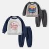 Boys Sweatshirt and Pants Set Two Piece Outfit Casual Spring Autumn Clothing for Kids