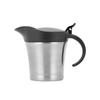 Gravy Pitcher Double Layer Stainless Steel Gravy Boat Double Insulated Sauce Container Spill Proof Insulated Gravy Pitcher