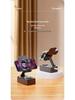 360° Rotating Phone Holder & Bluetooth Speaker - Desktop Stand with High-Quality Sound