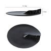 Round Stripe Ceramic Dinner Plate Restaurant Special-shaped Irregular Dessert Plate Hotel Restaurant Tableware Kitchen Utensils