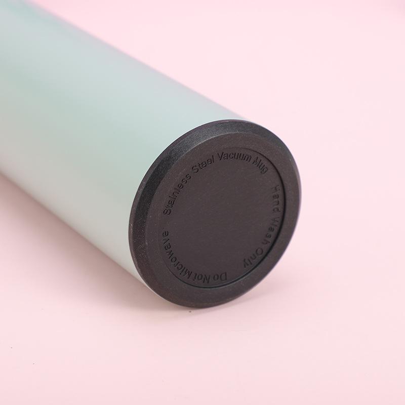 Hochwertiger neuer intelligenter temperaturempfindlicher Thermosbecher Praktischer Wasserbecher für den Außenbereich Teetasse für Herren Teetrennbecher