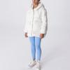 New Converse Down Jacket Women's White 10025220-A01
