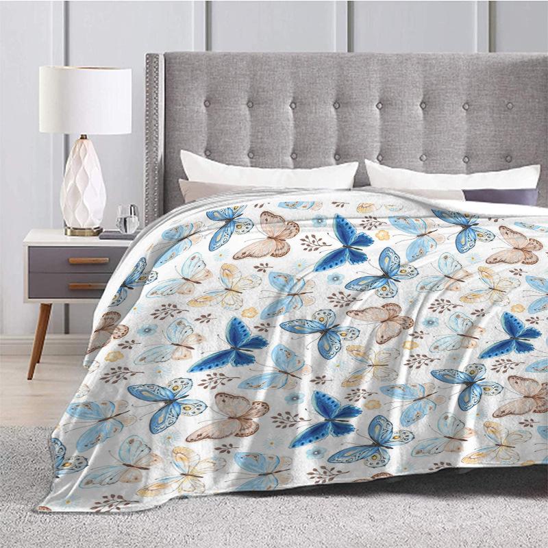 Printed Blanket, Flannel Sofa Blanket, Digital Printed Blanket
