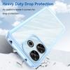 Transparente PMMA-Hülle für Xiaomi Redmi Note 13R 13 Poco M6 Plus 4G Note13R PocoM6 Redmi13 Bunte Weiche Kante Hartschalenabdeckung