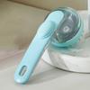 2 In 1 Dog Bath Brush with Built-in Shampoo Dispenser Pet Grooming Bath Massage Brush for Long Short Haired Dogs Cats Shower