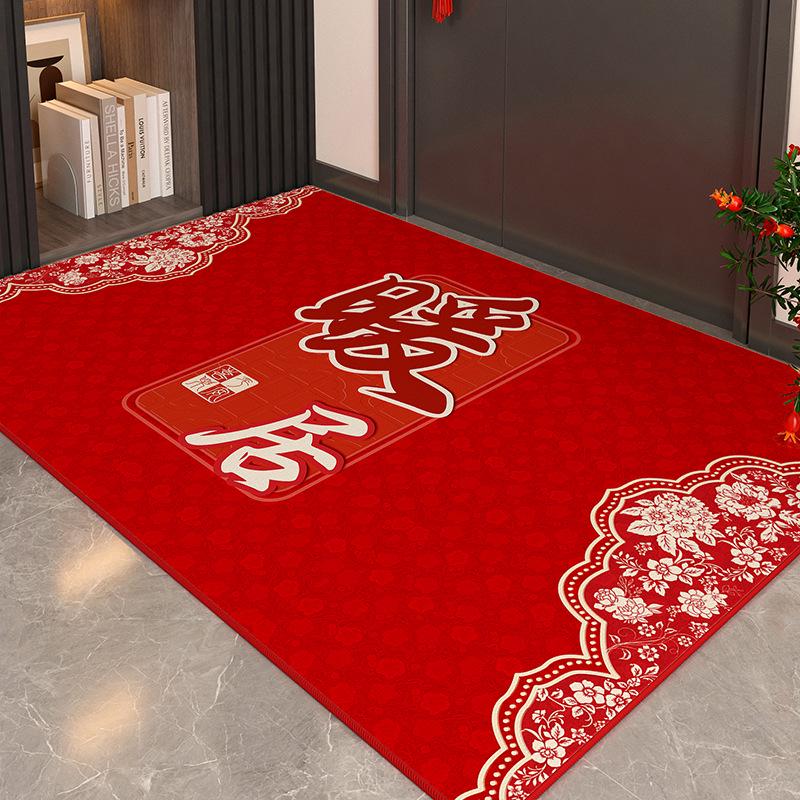 2024 High-End Non-Slip, Dirt-Resistant Entrance Door Mat - Cuttable & Thickened Design
