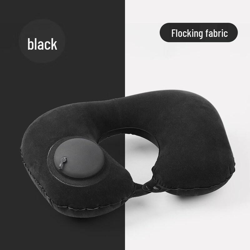 KASHICONG Inflatable U-shaped Neck Travel Pillow One Size