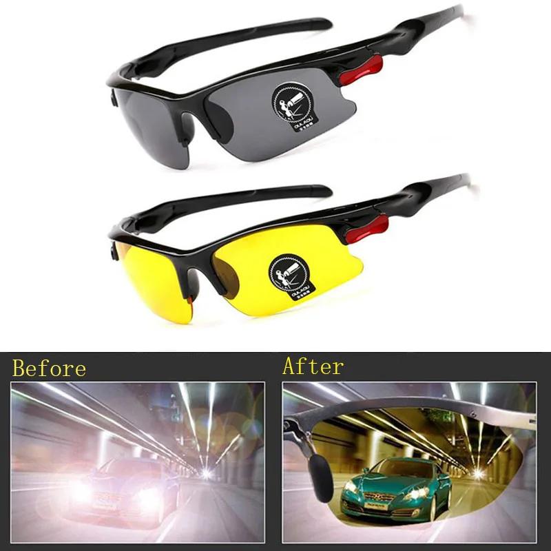 Car Anti-Glare Night Vision Drivers Goggles Protective Gears Sunglasses Night-Vision Glasses Cycling Driving Glasses