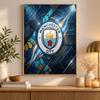 Manchester City Deimantinio Dažymo Rinkinys 5D Pilnas Gręžimas Pasidaryk Pats Deimantinė Mozaika Sienos Menas Namų Dekoras