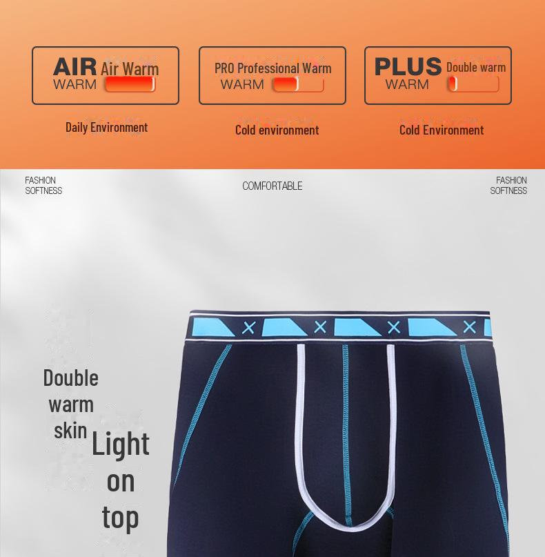 Men's Thick Fleece Lined Winter-Autumn Cotton Wool Leggings